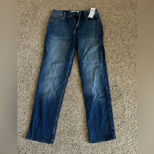 BRAND NEW HOLLISTER CURVY HIGH RISE 90s VINTAGE STRAIGHT JEANS